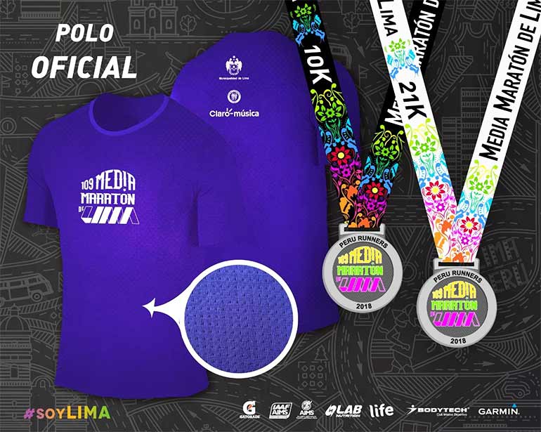 Polo Oficial de la 109 Media Maratón de Lima 