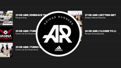 Plan Entrenamiento Adidas Runners - 23 al 29 abril 2018
