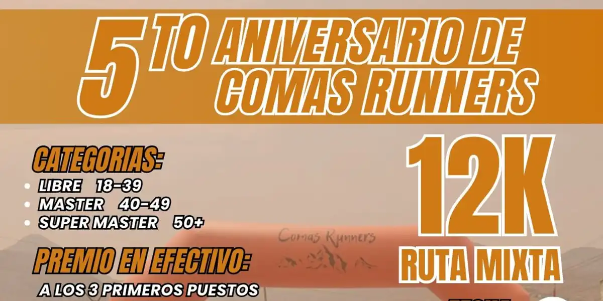 Carrera Aniversario Comas Runners 2025 Carrera Aniversario Comas Runners 2025