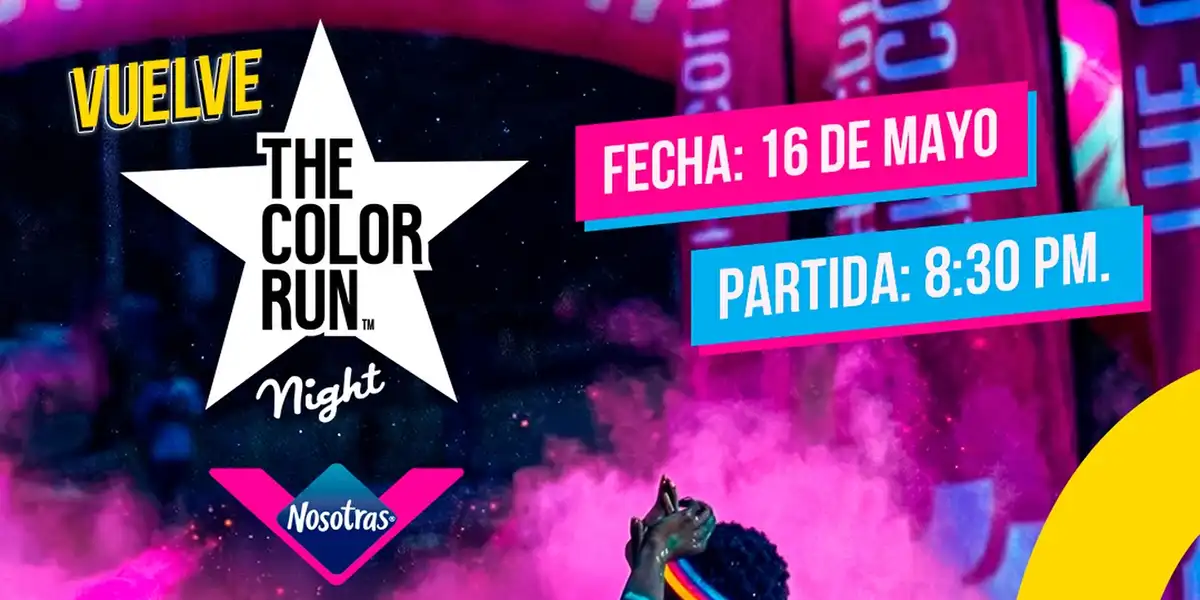 The Color Run Night Nosotras 2026 The Color Run Night Nosotras 2026