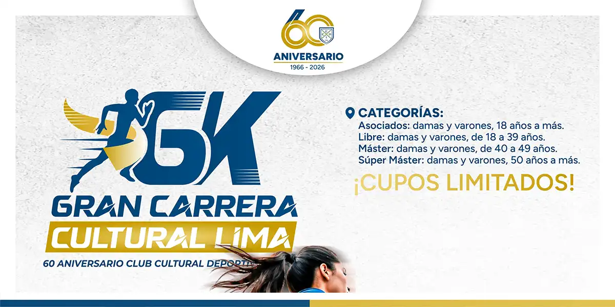 Gran Carrera Cultural Lima 2026 Gran Carrera Cultural Lima 2026