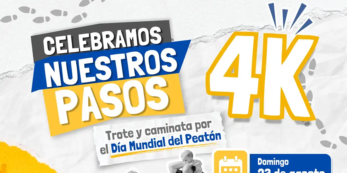 Trote y Caminata «Celebremonos Nuestros Pasos» 2026 Trote y Caminata "Celebremonos Nuestros Pasos" 2026